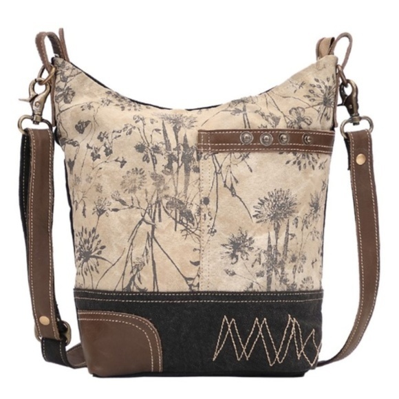 Myra Bag Handbags - 🆕 Myra Bag Upcycled Canvas Shoulder Bag Vintage